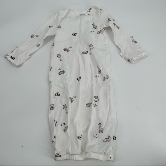CARTER'S 3 Months Set of 3 Boho Night Gowns - Picture 4 of 5